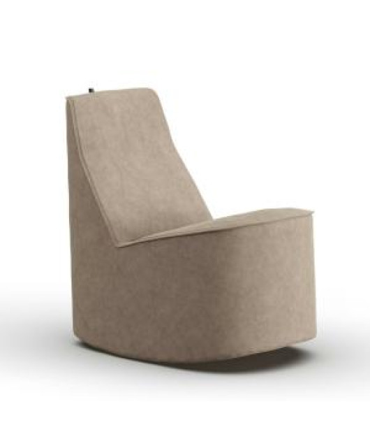 Hojdacie kreslo Tuli Lite Rocker 734 Chill šedohnedá 