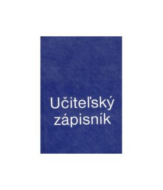 Učiteľský zápisník, A6 