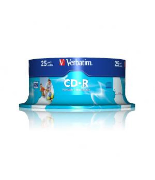 Verbatim CD-R 25 ks printable cake 