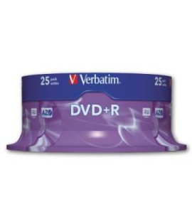 Verbatim DVD+R 16x cake25 