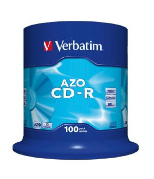 Verbatim CD-R 700 MB cake 100 ks 