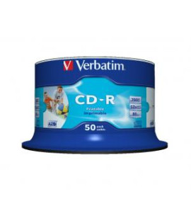 Verbatim CD-R printable cake 50 ks 