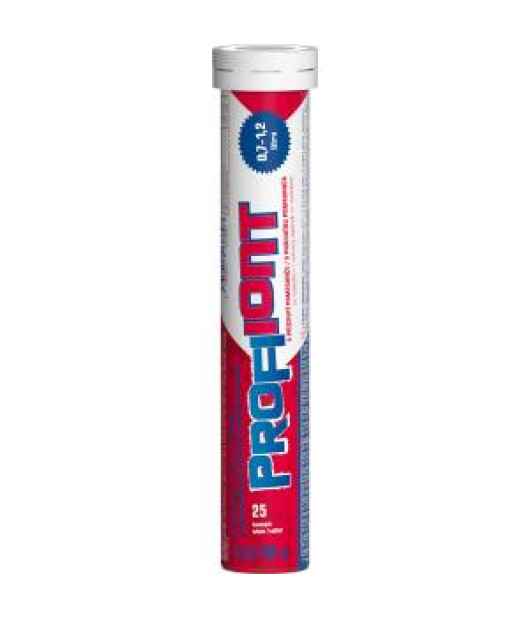 Profi Iont šumivé tablety, pomaranč, 25 tabliet 