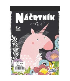 Náčrtník N54 A5 40 listov 