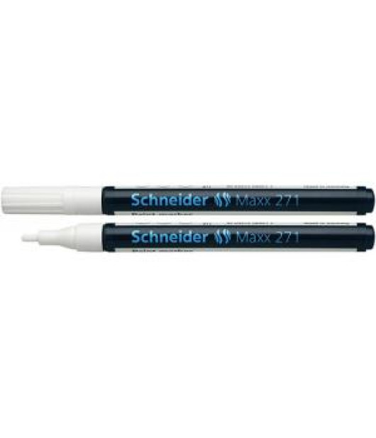 Lakový popisovač Schneider 271 biely 
