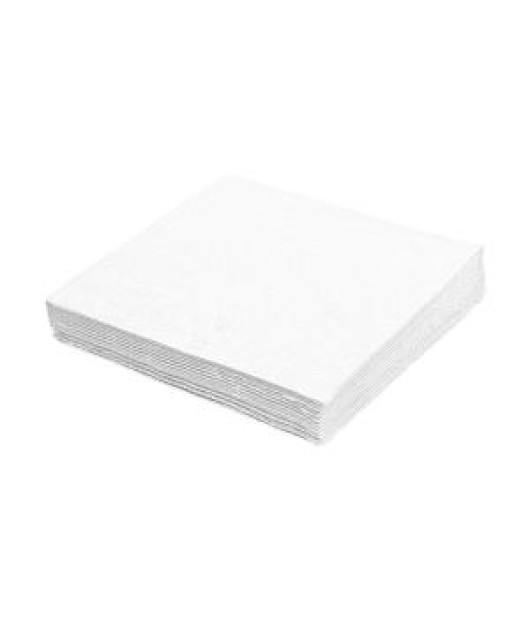 Papierové servítky 2-vrstvové 33x33cm biele 250ks 