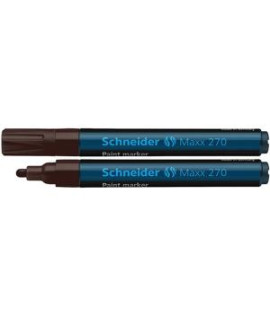 Lakový popisovač Schneider 270 hnedý 