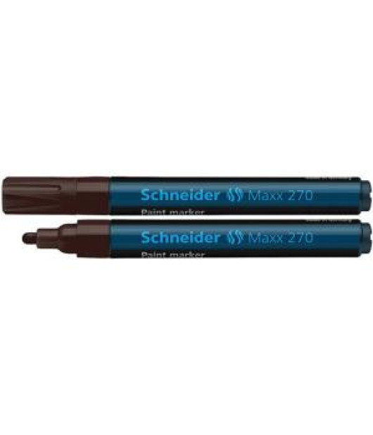Lakový popisovač Schneider 270 hnedý 