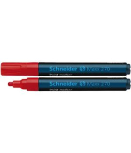 Lakový popisovač Schneider 270 červený 