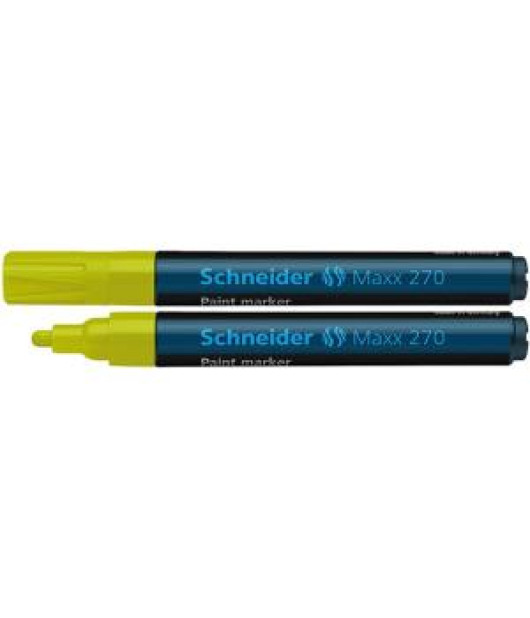 Lakový popisovač Schneider 270 žltý 