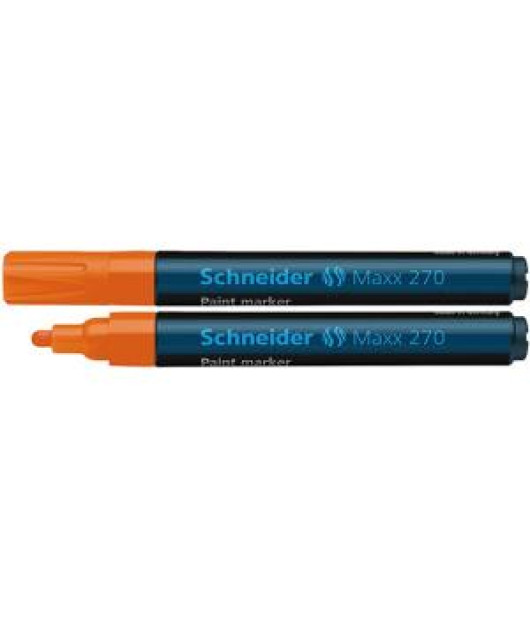 Lakový popisovač Schneider 270 oranžový 