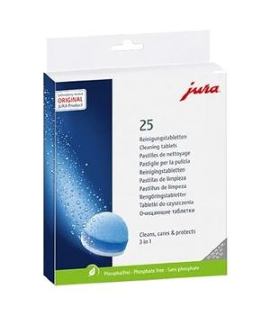 Čistiace a ochranné tablety Jura 25 ks 