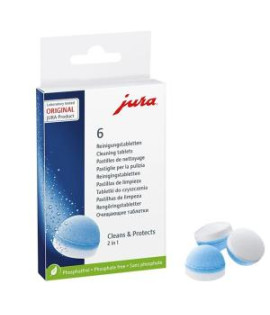 Čistiace a ochranné tablety Jura bal. 6 ks 