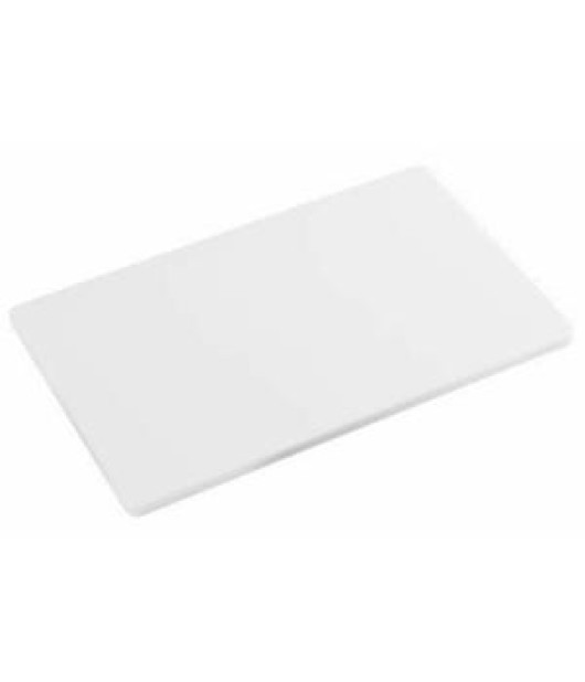 Doska na krájanie univerzálna, profesionálna 53 x 32,5 x 1,5 cm - biela PE 