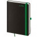 Diár BLACK GREEN týždenný B6 12x16,5cm 2026 