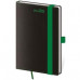 Diár BLACK GREEN týždenný vreckový A6 9x14cm 2026 