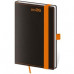 Diár BLACK ORANGE týždenný vreckový A6 9x14cm 2026 