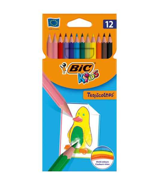 Farbičky BIC Tropicolors, 12 ks Farbičky BIC Tropicolors, 12 ks
