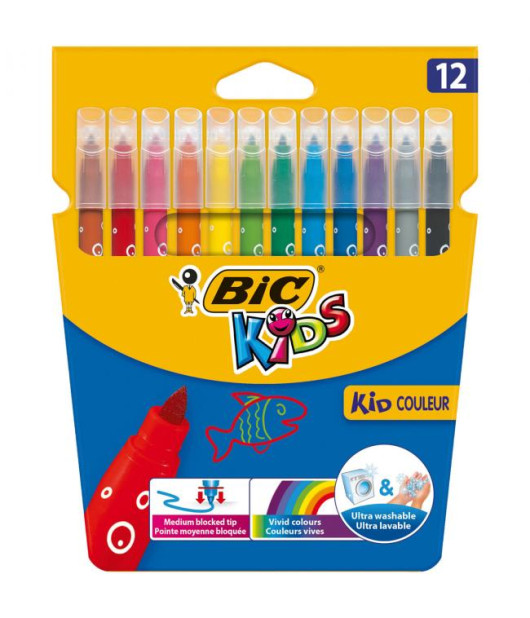 Detské popisovače BIC KIDS 12 ks Detské popisovače BIC KIDS 12 ks