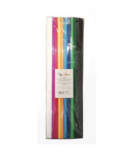 Krepový papier GIMBOO 50x200 cm, mix klasických farieb