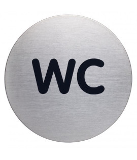 Piktogram WC text