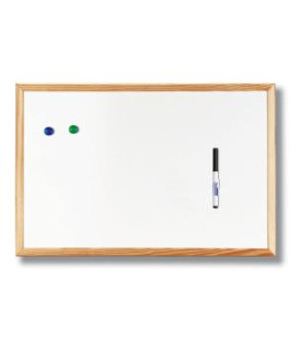 Magnetická tabuľa 60x90 cm biela