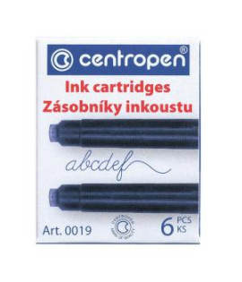 Atramentové bombičky Centropen 0019, 6 ks