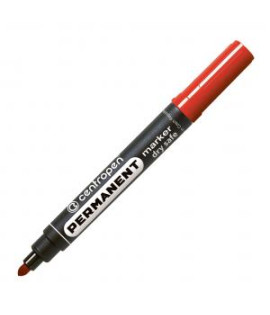 Permanentný popisovač Centropen 8510 červený