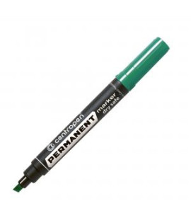 Permanentný popisovač Centropen 8516 nevysychajúci zelený