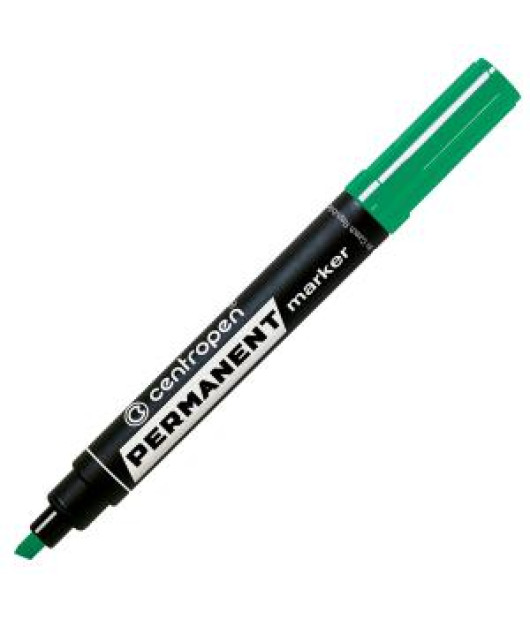 Permanentný popisovač Centropen 8576 zelený
