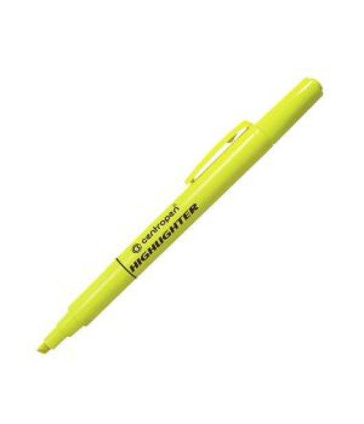 Zvýrazňovač Centropen 8722 žltý