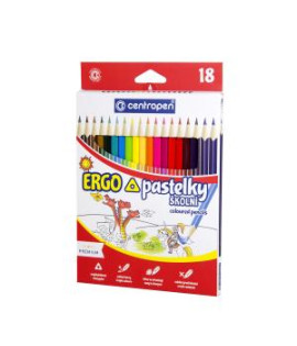 Farbičky trojhranné CENTROPEN 9521/18f