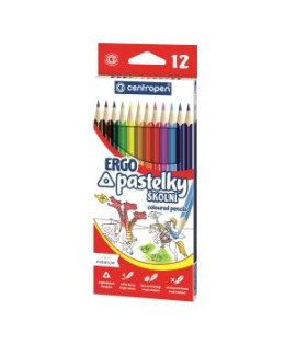 Farbičky trojhranné CENTROPEN 9521/12f