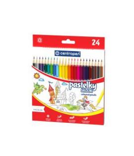 Farbičky šesťhranné CENTROPEN 9520/24f