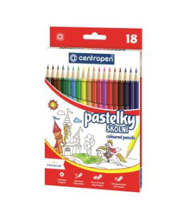 Farbičky šesťhranné CENTROPEN 9520/18f
