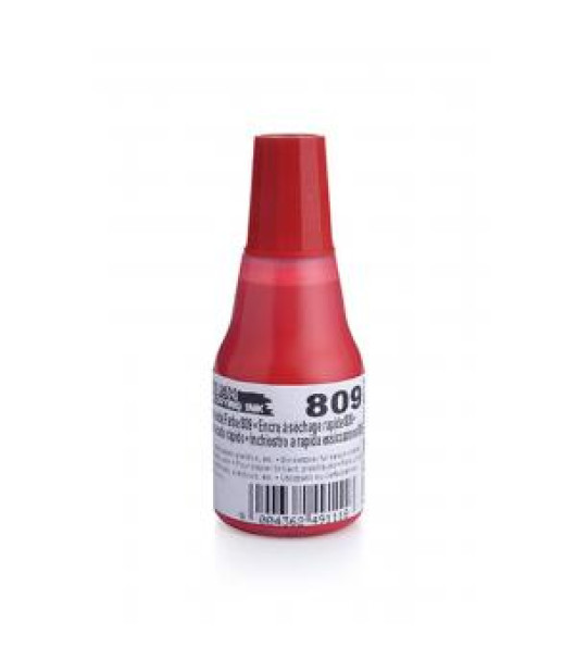 Pečiatková farba Colop 809 rýchloschnúca červená 25ml