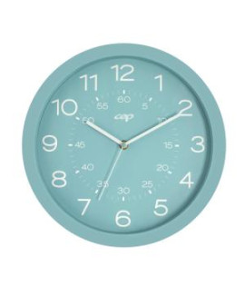 Nástenné hodiny CEP Riviera 30cm mentolové