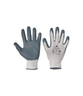 Rukavice nylon nitril BABBLER LIGHT HS-04-001, veľ. 10/XL