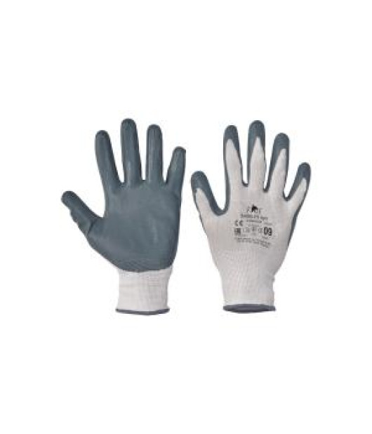 Rukavice nylon nitril BABBLER LIGHT HS-04-001, veľ. 10/XL