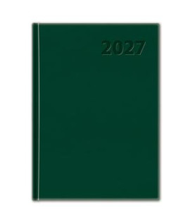 Diár denný A5 14 x 20,4 cm Manager 2027 - zelený