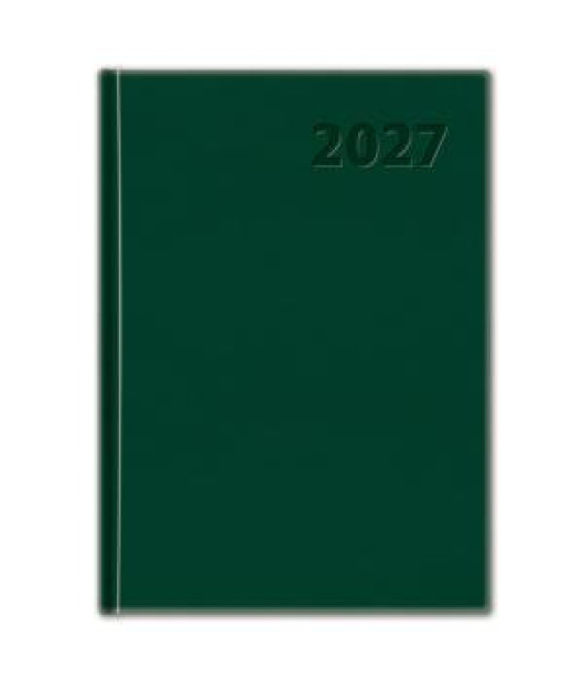 Diár denný A5 14 x 20,4 cm Manager 2027 - zelený Diár denný A5 14 x 20,4 cm Manager 2027 - zelený