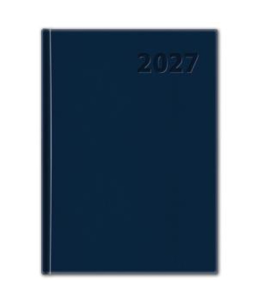 Diár denný A5 14 x 20,4 cm Manager 2027 - tmavomodrý Diár denný A5 14 x 20,4 cm Manager 2027 - tmavomodrý