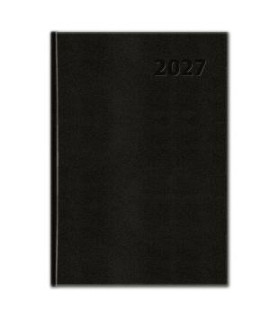 Diár týždenný B5 16,5 x 24,5 cm Manager 2027 - čierny