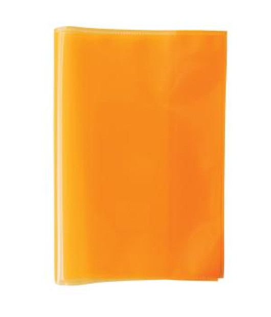 Obal na zošity GIMBOO A4, hladký, 150 mic.m, oranžový, 25 ks