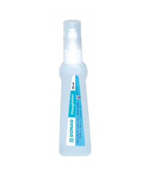 Tekuté lepidlo DONAU roller (s kovovou guľôčkou), 50 ml