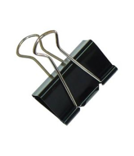 Klipy na dokumenty Office Products 25mm čierne