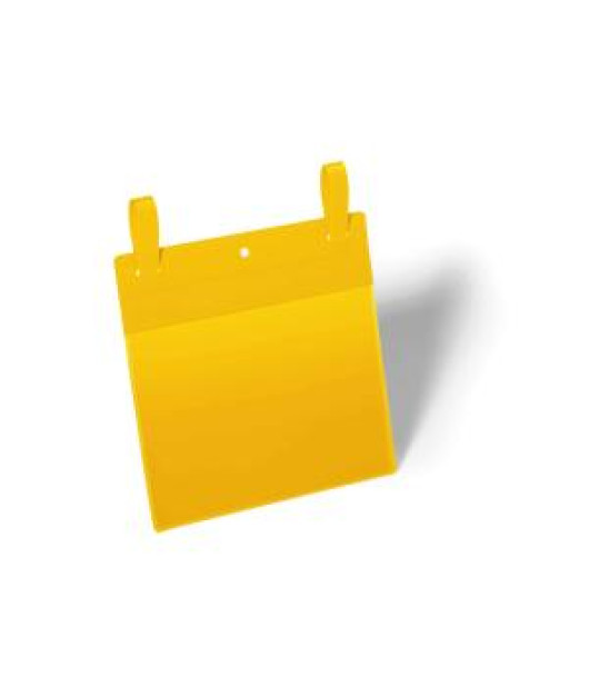Vrecko na štítok s páskami 210 x 148 mm na šírku 50 ks žlté
