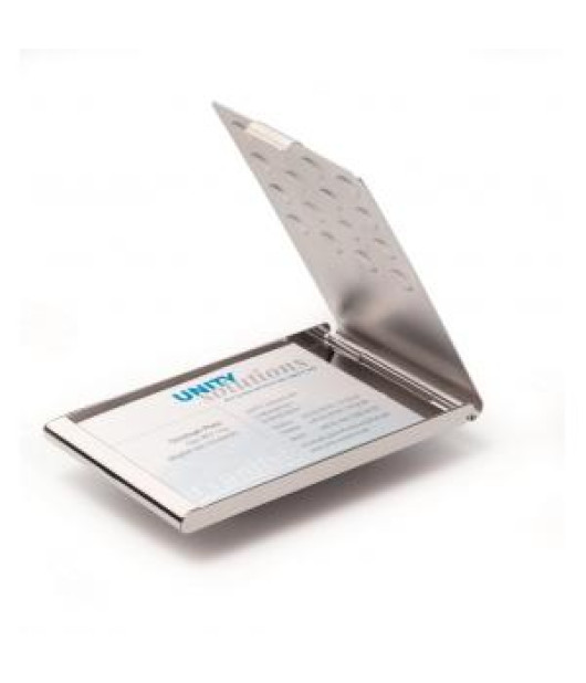 Krabička na vizitky DURABLE BUSINESS CARD BOX CHROME