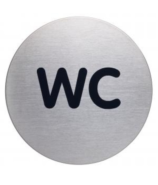 Piktogram WC text