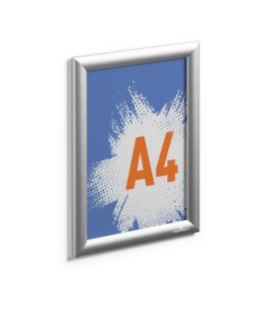 Klaprám, hlinníkový A4 strieborný, exteriérový